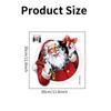 Shangyi SPZ-S0616 Decoración de Baño de Papá Noel Navideño Pegatina de Pared Autoadhesiva Pegatina de Inodoro Transfronteriza de PVC para Baño