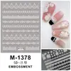 Nova Tecnologia Adesivos de Arte para Unhas Estéreo 5D Ursinho de Mel Adesivos em Relevo Adesivos de Animais de Desenho Animado Podem Misturar Venda por Atacado