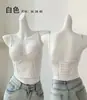 Sujetador de Lentejuelas y Brillo para Mujer, de Alta Resistencia, Transfronterizo, con Aros y Almohadillas Acolchadas, Body Tipo Tubo Sexy para Mujer, Anti-Exposición