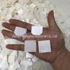 Brincos longos geométricos quadrados de concha de água doce temperamento acessórios de cabelo caseiros DIY cocar brincos materiais de acessórios de joalheria