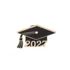 Broche de Birrete de Graduación Multicolor 2027, Insignia Conmemorativa de Aleación Esmaltada, Pin Metálico de Regalo para Graduación Estudiantil