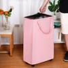 Cesta de ropa sucia de mano para el hogar, cesta de ropa plegable con ruedas, cesta de almacenamiento de ropa sucia, caja de almacenamiento de juguetes grande al por mayor