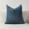 Funda de Cojín para Sofá de Pana Rayas Maíz Color Sólido Transfronteriza Tela Color Sólido Cojín Trasero de Cama para el Hogar Dropshipping