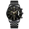 Marca Popular Multifuncional Impermeable Luminoso Doble Calendario Reloj de Hombre Reloj de Cuarzo de Moda Casual para Hombre Personalización de Procesamiento