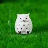 Nuevo producto transfronterizo: paisaje en miniatura con figuras de búhos creativas, decoraciones de jardinería DIY para paisajismo y pequeños adornos de escritorio