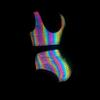2026 Nuevo Modelo Bikini Reflectante Piel de Serpiente Traje de Baño de Dos Piezas de Cintura Alta para Mujeres Europeas y Americanas Fabricante Transfronterizo de Ropa de Baño
