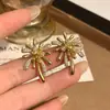 Aretes de Fuegos Artificiales Dorados Microincrustados para Mujer, Joyería de Oreja de Lujo de Alta Gama Adecuada para Invierno, Únicos y Deslumbrantes 2026