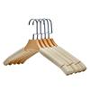 Percha de Madera Maciza con Esponja para Suéteres, Percha de Madera Antideslizante para Ropa de Lana, Percha para Tienda de Ropa, Tendedero
