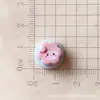 Mini Brillo Dibujos Animados Pudín DIY Crema Funda para Teléfono Celular Accesorios de Resina Pasador Hecho a Mano Diadema Material para Joyería