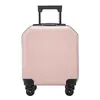 Maleta Personalizable de 18 pulgadas para Niños Maleta Pequeña de Jardín de Infancia Rueda Universal Maleta de Cabina Maleta con Logo Imprimible de Dibujos Animados