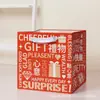 Día de la Mujer, Bolsa de Regalo Día de la Diosa, Bolsa de Papel tipo Bandolera Cuadrada, Bolsa para Snacks de Regalo, Ver Flores, Feliz Suerte
