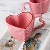 Taza de Cerámica para Pareja Creativa Transfronteriza Taza de Café de Aspecto Atractivo Taza de Cerámica Pintada a Mano Taza de Agua Regalo