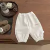 Pantalones Casuales de Felpa para Niños Otoño e Invierno 2025 Nuevos Elegantes Pantalones Jogger Engrosados para Niños y Niñas