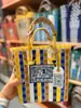Bolsa de mano Xiaohongshu, Artículos de estilo tailandés, Nueva bolsa cruzada de tejido hecho a mano para almacenamiento, Bolso de mercado para mujer
