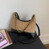 Bolso Bandolera Retro de Nicho para Mujer 2026 Nuevo con Cuadros de Diamantes Bolso Sencillo Moda Casual para el Trabajo Bolso de Hombro Único