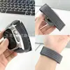 Adecuado para Apple Watch, correa de nailon de dos secciones transpirable tipo nube, pulsera de repuesto unisex