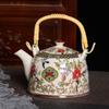 Tetera de cerámica de restaurante con filtro de malla tetera de viga elevadora restaurante de hotel hotel para hervidor de té doméstico olla individual
