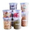 Frasco Transparente Sellado Frasco de Plástico para Alimentos Frasco para Almacenamiento de Nueces y Granos Frasco a Prueba de Humedad para Snacks de Cocina Frasco para Almacenamiento de Fruta Seca