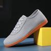 Zapatos Quanzhou Zapatos Tai Chi Verano Malla Suela Tendón Malla Zapatos Práctica Tai Chi Hombres y Mujeres Transpirables Zapatos Deportivos Artes Marciales