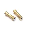 Cuentas Perforadas de Acero Inoxidable Transfronterizas, Cuentas Tubulares, Cuentas de Malla, Cuentas Perforadas con Agujero Pasante, Accesorios para Joyería DIY, Accesorios para Joyería Hecha a Mano
