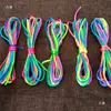 Hilo de Tejer DIY Cuerda de Colores Material Hecho a Mano Cuerda de Nudo Chino Cuerdas de 10 Colores Material de Hilo para Jardín de Infancia
