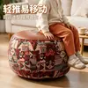 Bolsa de Almacenamiento para Ropa Vieja Taburete Simple Moderno Caja de Almacenamiento Taburete de Cuero Suave para el Hogar Sala de Estar Taburete Bajo para Cambiar Zapatos Venta Directa