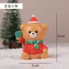 Adornos navideños de resina para animales pequeños, venta al por mayor transfronteriza, para el hogar, regalos navideños creativos.