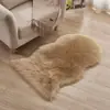 Alfombra irregular elegante para uso doméstico, alfombrilla cálida para suelo de dormitorio, alfombrilla para ventanal, cojín para silla de oficina, cojín para sofá, engrosada y cálida.