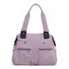 Bolso de Hombro Casual Ligero Gran Capacidad para Viajes Diarios Bolso de Lona de Moda Bolso Grande de Tela Oxford Bolso de Mano de Nailon