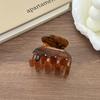 Pinza Avanzada de Ácido Acético Temperamento Combinable Ovalada Horquilla para el Cabello Parte Trasera Moño Horquilla Accesorios para el Cabello Pinza Grande de Tiburón Tocado