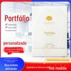 Logotipo da empresa Personalização do saco de arquivo Licitação Publicidade Impressão a4 Dados de papel Cartão branco Personalização do saco de arquivo