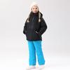 Traje de esquí para niños de invierno para exteriores, traje grueso impermeable, chaqueta de invierno cálida para niños y niñas
