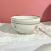 Tigela Doméstica de Cerâmica de 4,5 polegadas Tigela de Cerâmica de Shanxi Venda por Atacado Cor Sob Esmalte Tigela de Arroz Louça Loja de Dois Reais Barraca de Rua