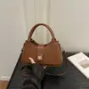 2026 Bolso Cruzado Simple Nuevo Bolso de Hombro Bolso de Mujer de Moda Color Sólido Bolso Francés Moderno Diseño Casual Bolso de Mano Bolso