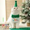 Baberos Transfronterizos para Mascotas, Bufandas, Sombreros de Cumpleaños para Perros y Gatos, Decoraciones para Fiestas, Baberos Salivadores, Sombreros para Mascotas