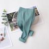 Leggings Femininas para Roupa Externa 2026 Primavera Novo Estilo Calças Ribana de Alta Elasticidade Infantis Calças Longas Elegantes de Caimento Justo para Bebês