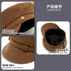 Nuevo Sombrero de Boina Retro Estilo Británico de Otoño para Mujer, Sombrero de Equitación de Ante de Alta Gama, Sombrero de Pintor de Moda Que Muestra la Cara