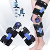 Entrenador de Rehabilitación para Articulación de Rodilla Ajustable, Férula de Fijación para Fractura y Esguince, Rodillera Deportiva, Equipo Protector Transpirable
