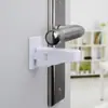 Cerradura de seguridad para bebés para evitar que los niños abran puertas, cerradura de manija de puerta antirrobo sin taladro, pestillo de puerta a prueba de mascotas