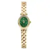 Reloj de Cuarzo Exquisito Mia de Lujo Ligero para Mujer Esfera Redonda Pequeña Correa de Acero Reloj Estilo Ins Nicho Resistente al Agua Reloj de Cuarzo para Mujer