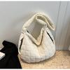 Bolso Nube Plisado Bolso de Hombro de Gran Capacidad para Mujer para Viaje Diario Sentido de Alta Gama Nicho Romboidal Bolso Dumpling Vintage Bandolera