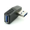 Adaptador USB3.0 cotovelo por atacado direto da fábrica USB macho para fêmea cabeça conversora de extensão A macho para A fêmea