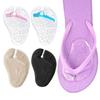 Chanclas Clip Deslizantes y Rectificantes Patrón Mariposa Almohadilla Delantera Clip Zapatillas de Pie Almohadilla Transparente Suave Almohadilla Amortiguadora