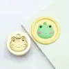 Sello de Cabeza para Sello de Cera con Patrón Sencillo en Relieve, Hermosa Cabeza de Sello de Cera de Dibujos Animados con Diseño Sólido y Finamente Tallado