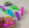 Brinquedo nostálgico infantil grande linha de tração luminosa volante flash giroscópio jardim de infância estudante prêmio tenda fornecimento