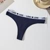 Ropa Interior Transfronteriza Comercio Exterior Tanga Europea y Americana Calzones de Mujer Algodón Puro Pantalones Sexy Ropa Interior Deportiva para Yoga y Fitness
