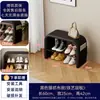 Banqueta para Cambiar Zapatos en la Entrada, Banqueta para Zapatos Estilo Vintage de Lujo Ligero de Gama Alta, Banco Largo Integrado con Almacenamiento y Asiento para la Entrada