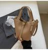 Bolso Nicho Rosa de Gran Capacidad para Mujer 2025 Nuevo Bandolera de Mano para Viaje al Trabajo Cesto de Verduras Cartera Bolso Balde Suegra