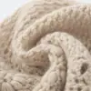 Venta al por mayor transfronteriza 2026 Modelo Nuevo Cachemir Hecho a Mano Crochet Calado Gorro de Punto Gorro de Cachemir Cálido Gorro Protector de Orejas