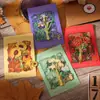 Marcador Metálico Simple de Flor Hueca Regalo Navideño para Estudiantes de Primaria y Secundaria, Papelería Souvenir Infantil